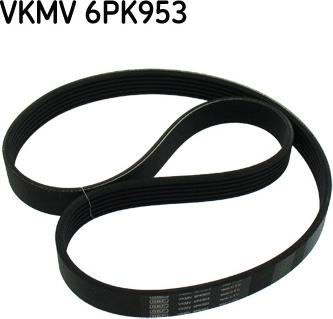 SKF VKMV 6PK953 - V-Ribbed Belt www.parts5.com