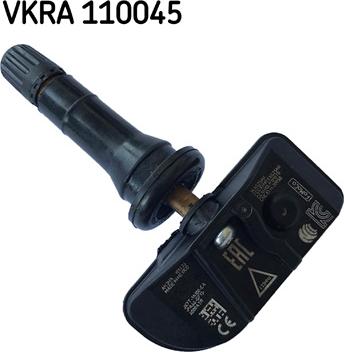 SKF VKRA 110045 - Wheel Sensor, tyre pressure control system www.parts5.com