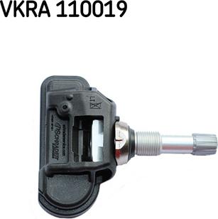 SKF VKRA 110019 - Датчик частоти обертання колеса, контроль тиску в шинах www.parts5.com