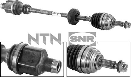 SNR DK55.008 - Drive Shaft www.parts5.com