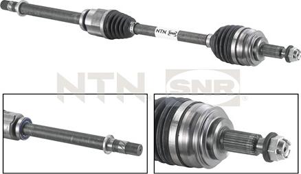 SNR DK55.019 - Drive Shaft www.parts5.com