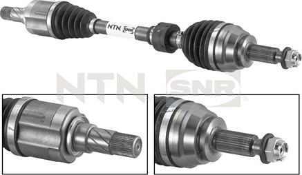 SNR DK55.026 - Drive Shaft www.parts5.com