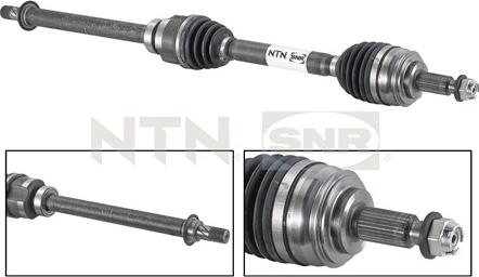SNR DK55.021 - Drive Shaft www.parts5.com