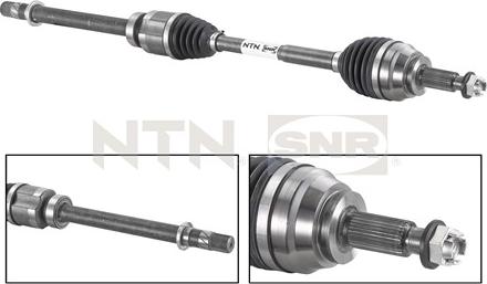 SNR DK55.027 - Drive Shaft www.parts5.com