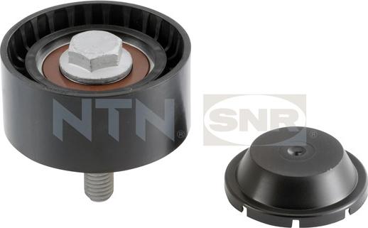 SNR GA357.48 - Deflection / Guide Pulley, v-ribbed belt www.parts5.com