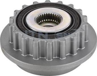 SNR GA754.12 - Pulley, alternator, freewheel clutch www.parts5.com