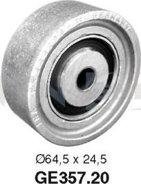 SNR GE357.20 - Deflection / Guide Pulley, timing belt www.parts5.com