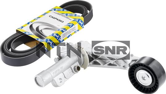 SNR KA859.40 - V-Ribbed Belt Set www.parts5.com