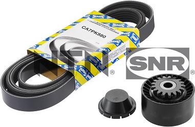 SNR KA855.25 - V-Ribbed Belt Set www.parts5.com