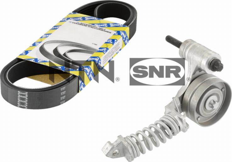 SNR KA853.09 - V-Ribbed Belt Set www.parts5.com