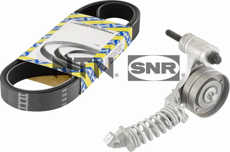 SNR KA853.14 - V-Ribbed Belt Set www.parts5.com