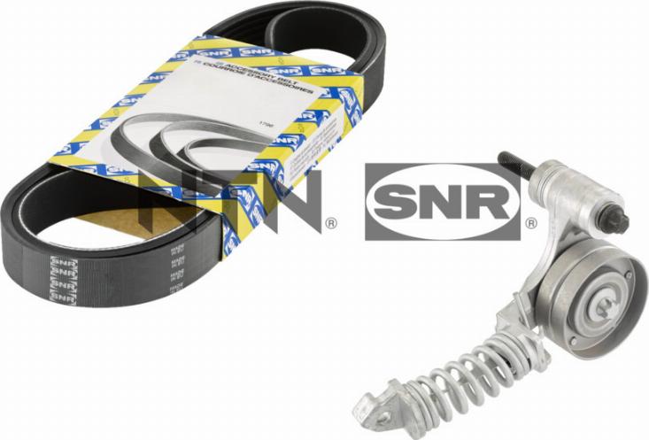 SNR KA853.10 - V-Ribbed Belt Set www.parts5.com