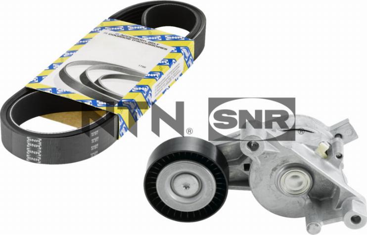 SNR KA857.34 - V-Ribbed Belt Set www.parts5.com