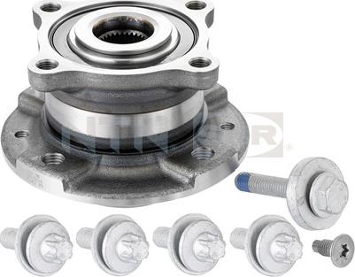 SNR R155.124 - Wheel hub, bearing Kit www.parts5.com