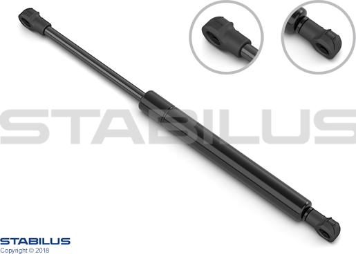 STABILUS 599924 - Gas Spring, foot-operated parking brake www.parts5.com