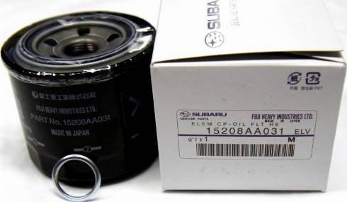 Subaru 15208AA031 - Oil Filter www.parts5.com