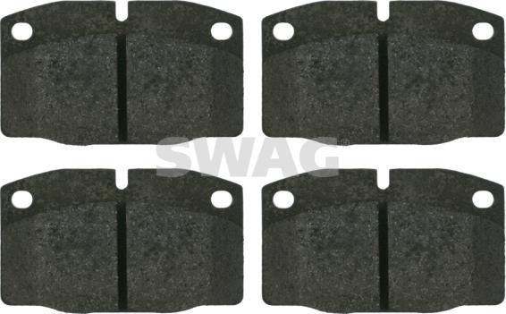 Swag 40 91 6203 - Brake Pad Set, disc brake www.parts5.com