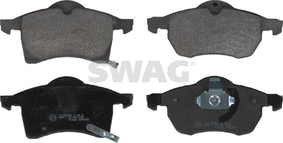 Swag 40 91 6232 - Brake Pad Set, disc brake www.parts5.com