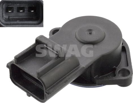 Swag 50 10 3689 - Sensor, throttle position www.parts5.com