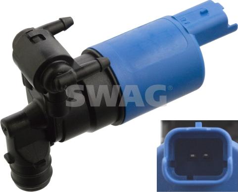 Swag 64 10 3392 - Water Pump, headlight cleaning www.parts5.com
