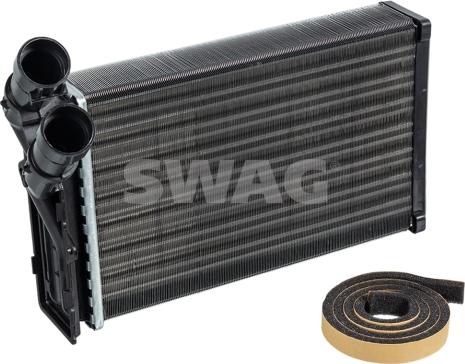 Swag 62 91 9323 - Heat Exchanger, interior heating www.parts5.com