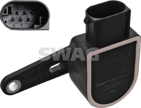 Swag 10 10 0090 - Sensor, Xenon light (headlight range adjustment) www.parts5.com