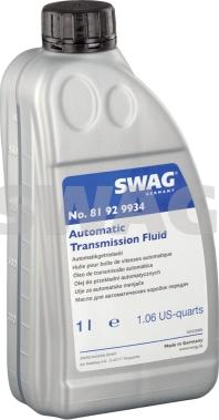 Swag 81 92 9934 - Aceite para transmisión automática www.parts5.com