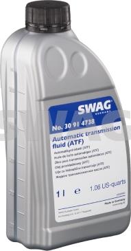 Swag 30 91 4738 - Automatic Transmission Oil www.parts5.com