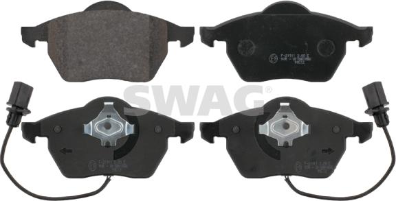 Swag 30 91 6447 - Brake Pad Set, disc brake www.parts5.com