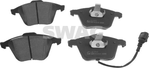 Swag 30 91 6538 - Brake Pad Set, disc brake www.parts5.com