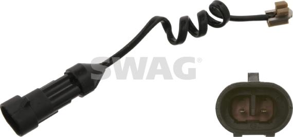 Swag 37 93 5450 - Warning Contact, brake pad wear www.parts5.com