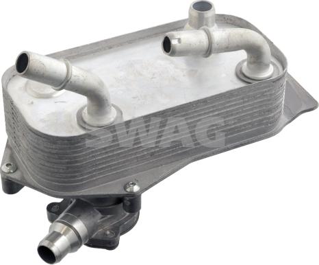 Swag 20 10 5923 - Oil Cooler, automatic transmission www.parts5.com