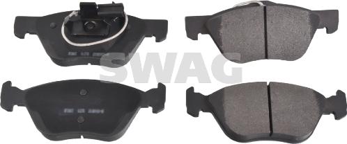 Swag 70 91 6244 - Brake Pad Set, disc brake www.parts5.com
