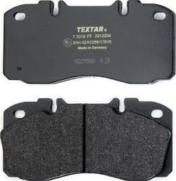 Textar 2912204 - Brake Pad Set, disc brake www.parts5.com