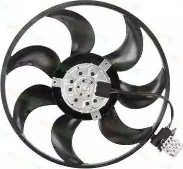 Thermotec D8X009TT - Fan, radiator www.parts5.com
