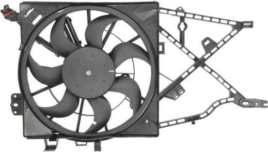 Thermotec D8X025TT - Ventilator, radiator www.parts5.com