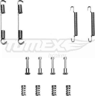 TOMEX brakes TX 40-11 - Accessory Kit, brake shoes www.parts5.com