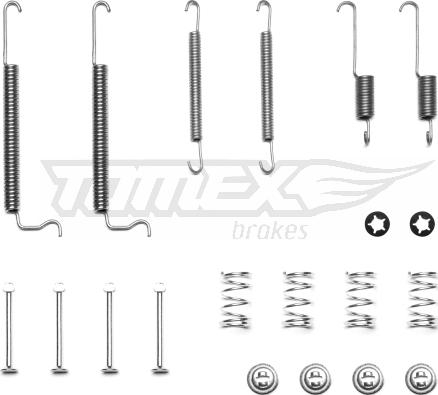 TOMEX brakes TX 40-81 - Accessory Kit, brake shoes www.parts5.com