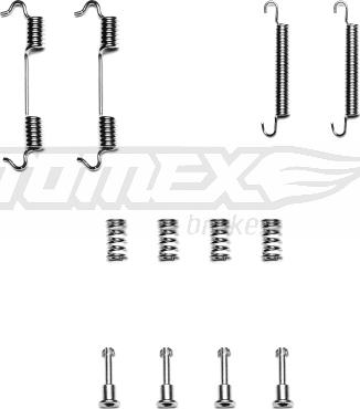 TOMEX brakes TX 40-24 - Accessory Kit, brake shoes www.parts5.com