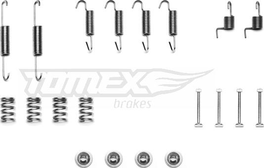 TOMEX brakes TX 42-06 - Accessory Kit, brake shoes www.parts5.com