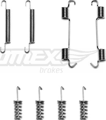 TOMEX brakes TX 42-00 - Accessory Kit, brake shoes www.parts5.com