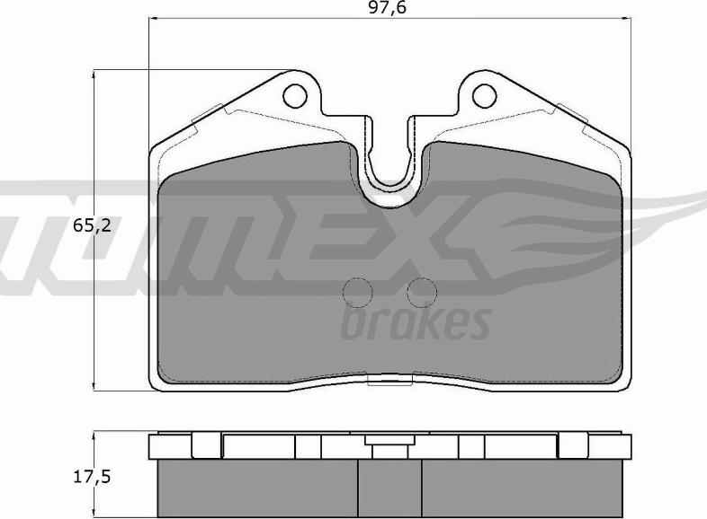 TOMEX brakes TX 18-02 - Brake Pad Set, disc brake www.parts5.com