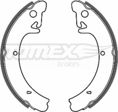 TOMEX brakes TX 20-09 - Brake Shoe Set www.parts5.com
