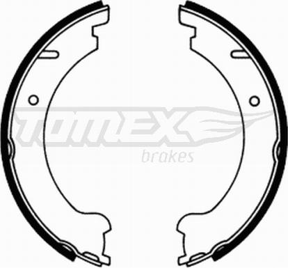 TOMEX brakes TX 21-69 - Brake Shoe Set www.parts5.com