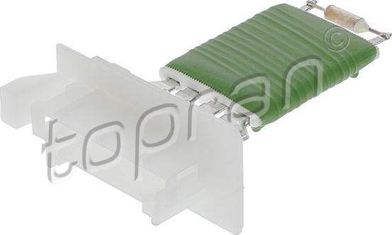 Topran 409 696 - Resistor, interior blower www.parts5.com