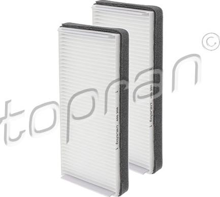 Topran 400 208 - Filter, interior air www.parts5.com