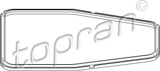 Topran 500 781 - Уплътнение, маслена вана (картер) - автом. скоростна кутия www.parts5.com
