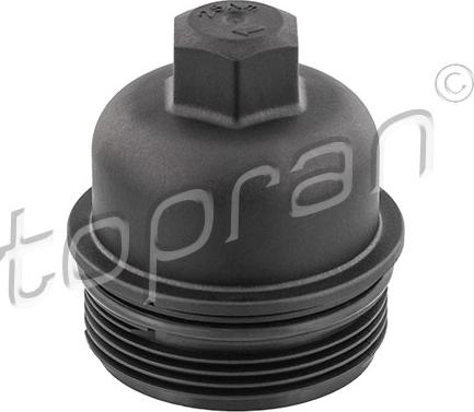 Topran 503 637 - Cap, oil filter housing www.parts5.com