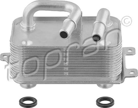Topran 502 360 - Oil Cooler, automatic transmission www.parts5.com