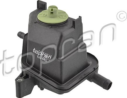 Topran 109 695 - Expansion Tank, power steering hydraulic oil www.parts5.com
